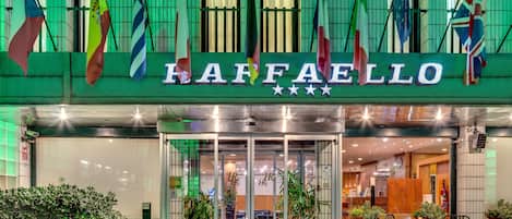 Fassade der Unterkunft