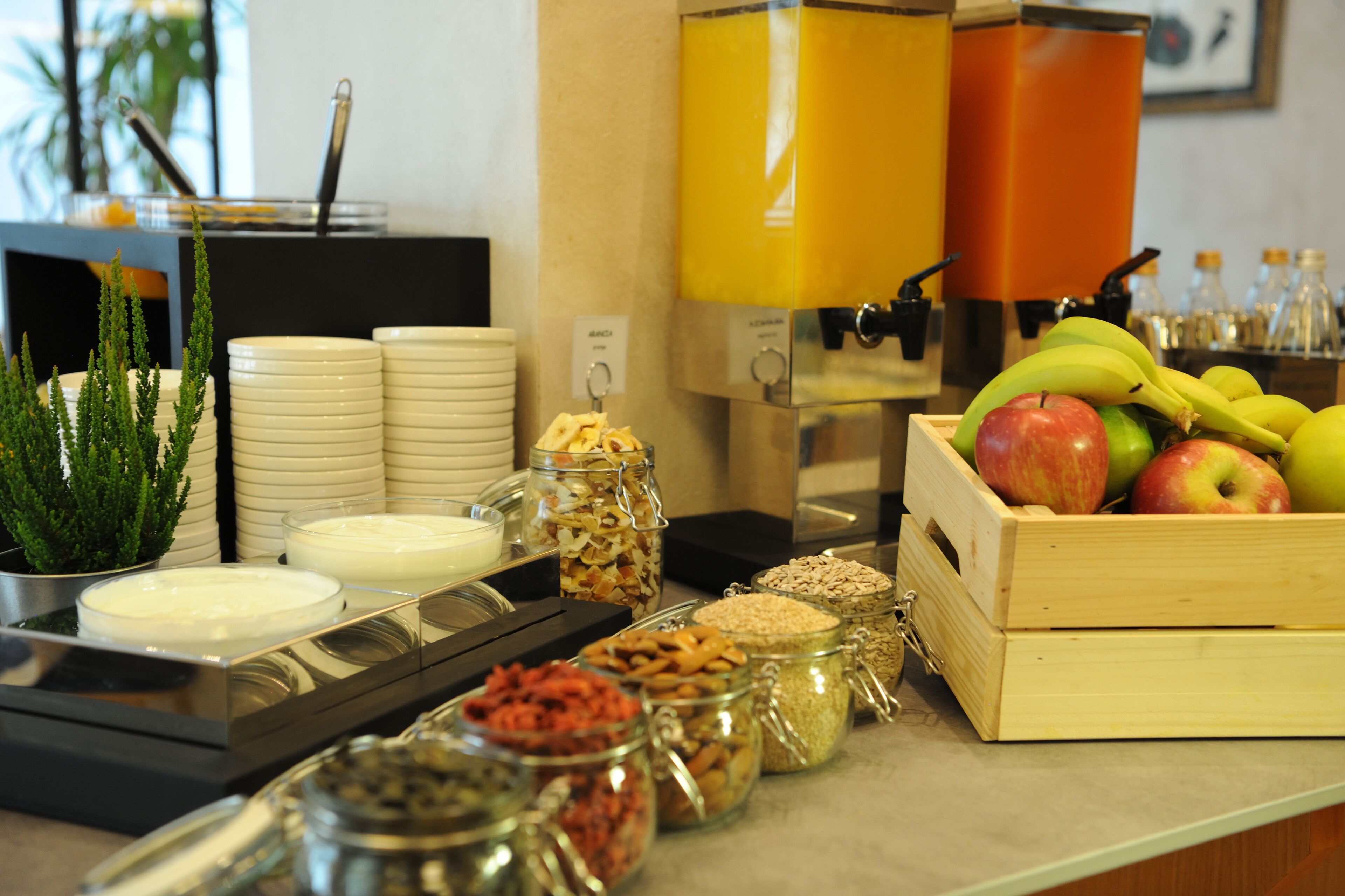 daily buffet breakfast (eur 12 per person)