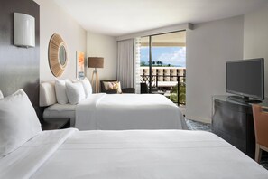 Room, 2 Double Beds, Balcony, Pool View