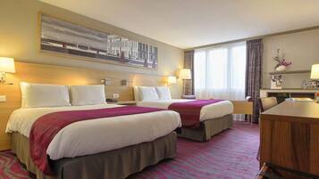 Classic Room, 2 Double Beds | Premium bedding, in-room safe, desk, blackout drapes