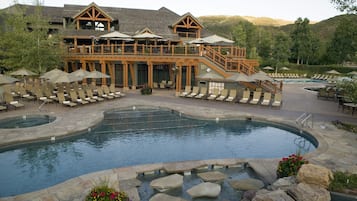 3 outdoor pools