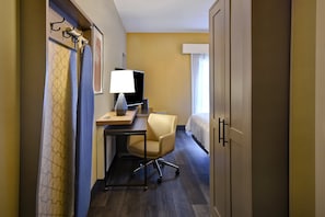 Premium bedding, pillow-top beds, in-room safe, desk
