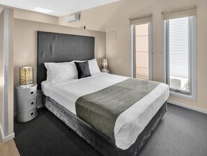 Studio Villa | Individually decorated, individually furnished, blackout drapes
