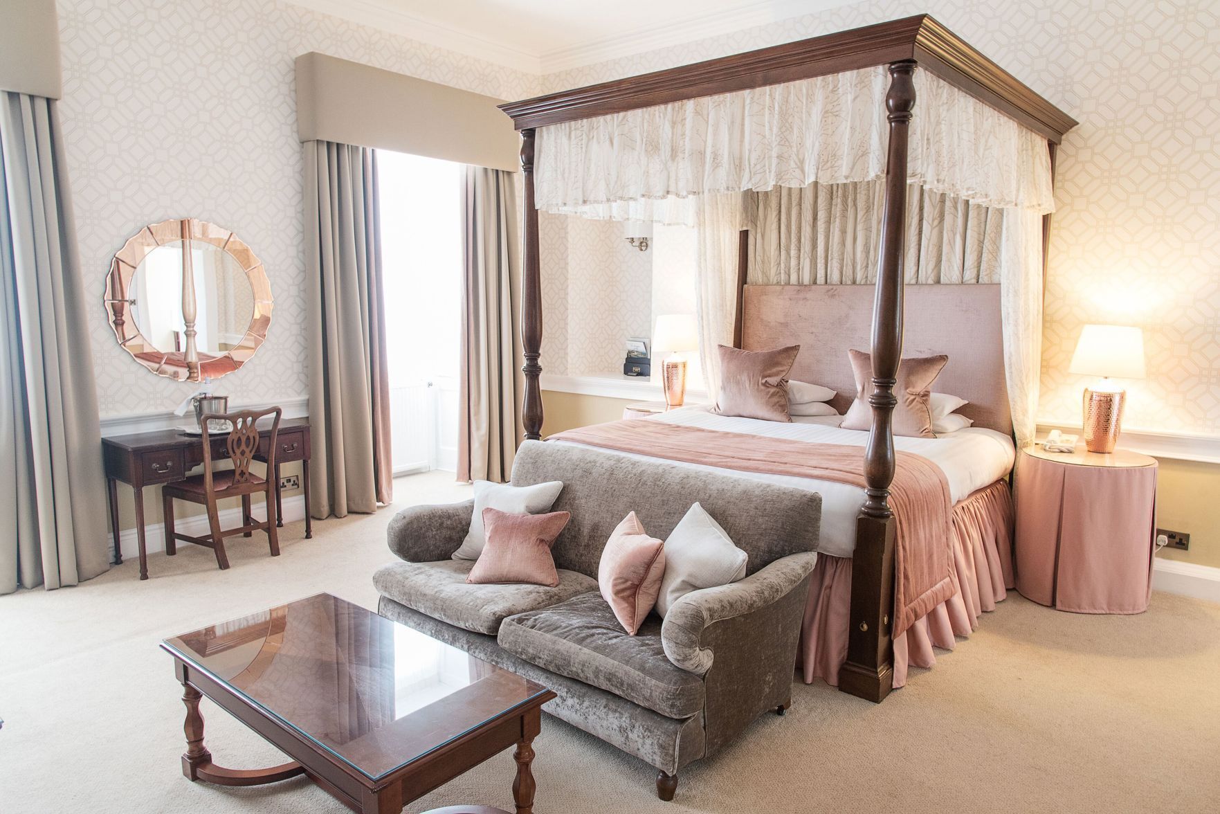 1 bedroom, hypo-allergenic bedding, individually decorated