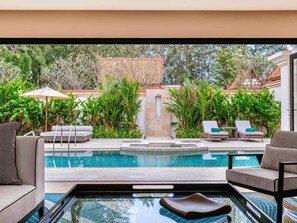 Serenity 3 Bedroom Pool Residence | Garden view