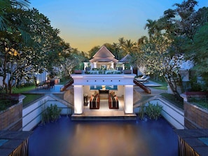 Spa Pool Villa | Egyptian cotton sheets, premium bedding, minibar, in-room safe