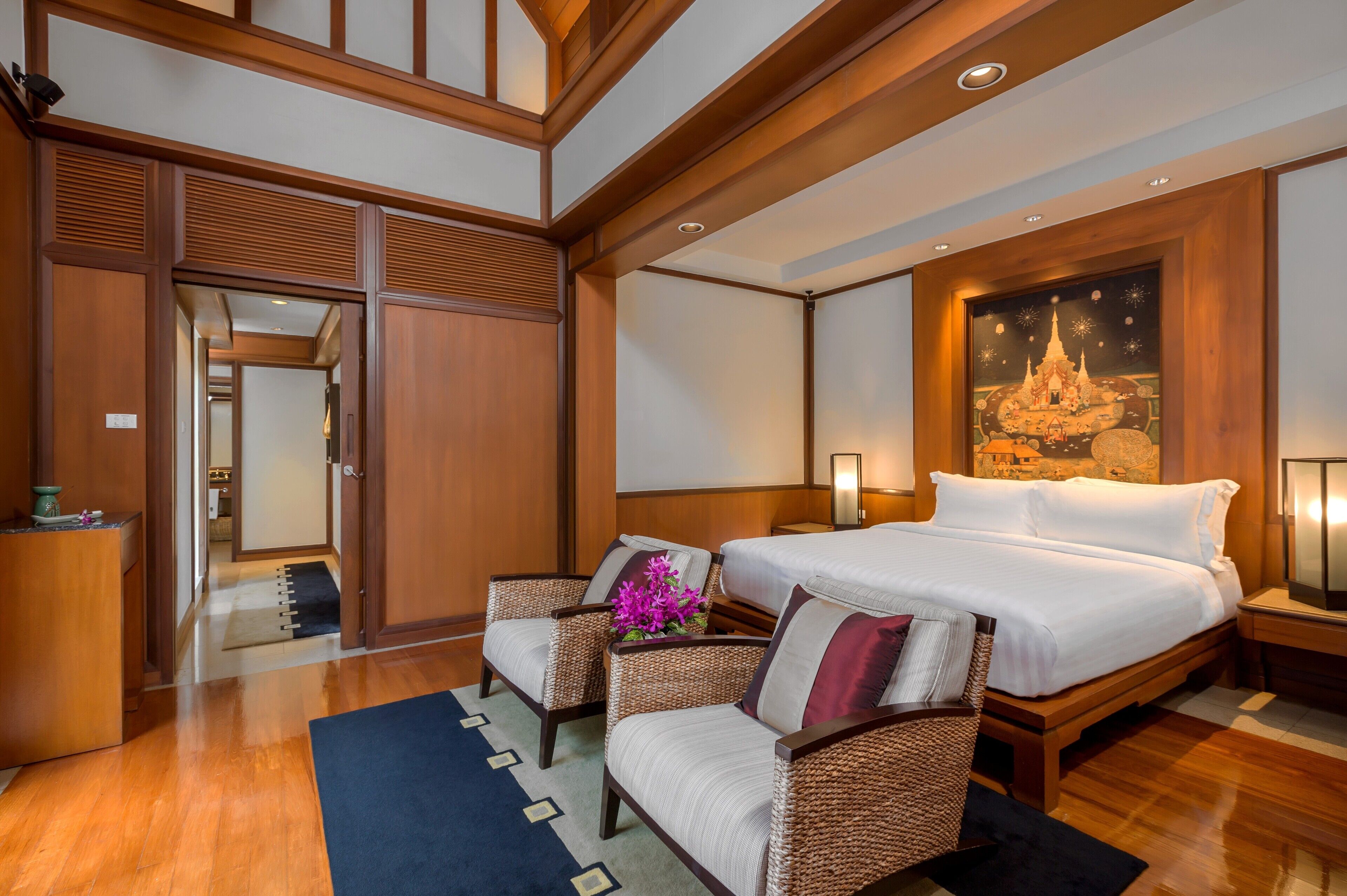 signature two bedroom pool villa | 2 bedrooms, egyptian cotton sheets, premium bedding, minibar