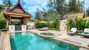 Serenity Three Bedroom Pool Residence | 2 bedrooms, premium bedding, minibar, in-room safe