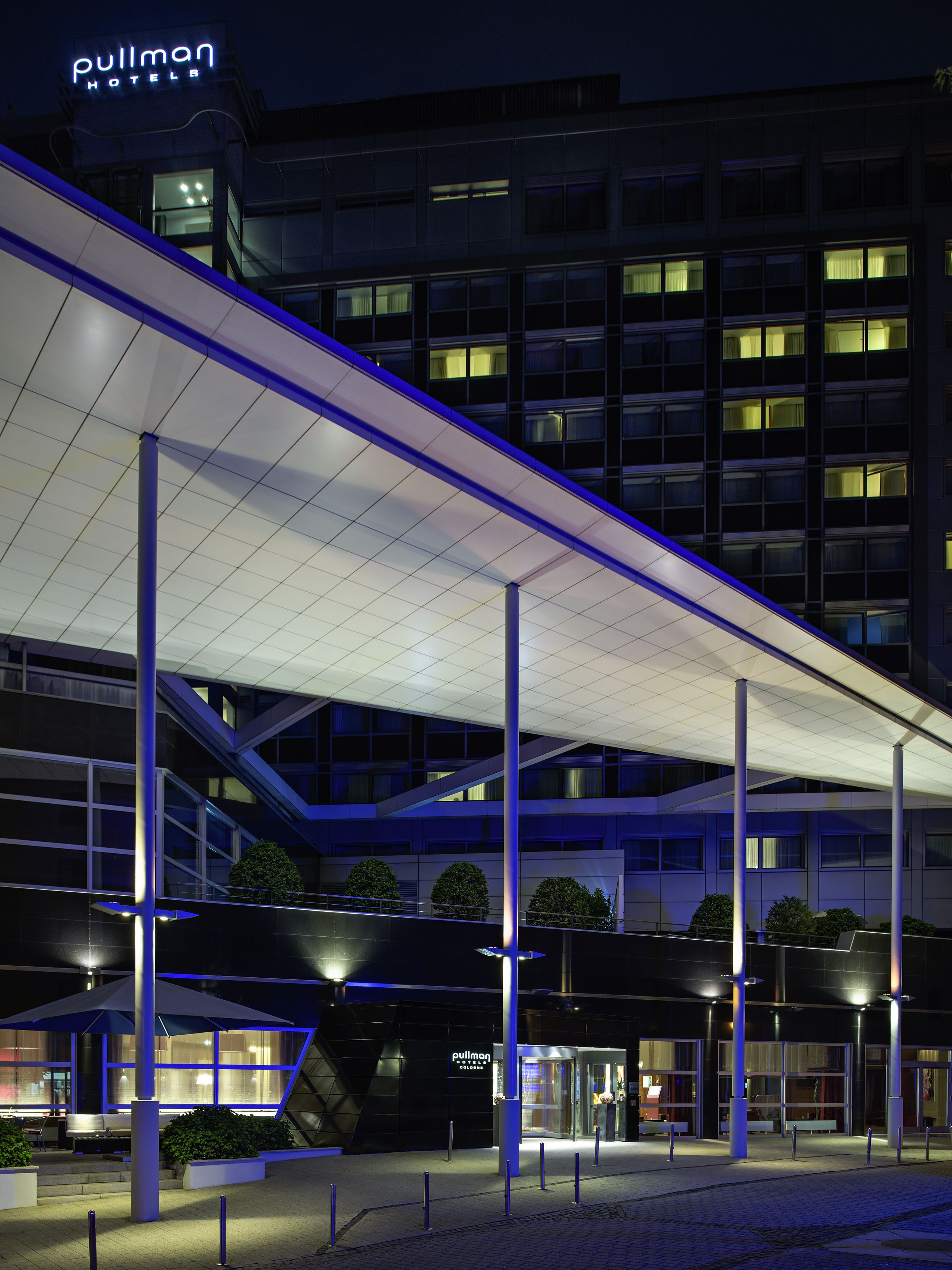 front of property – evening/night