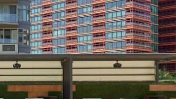 Outdoor pool, pool cabanas (surcharge)