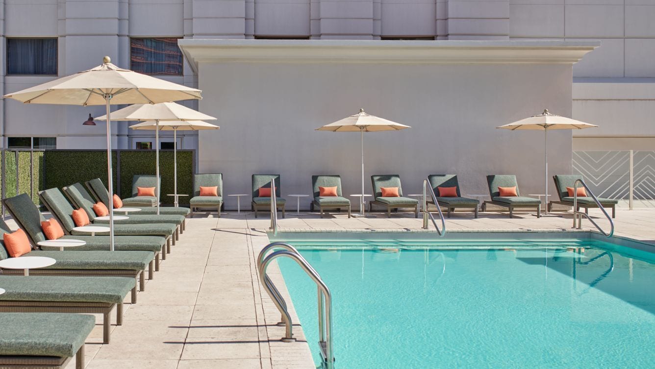 outdoor pool, pool cabanas (surcharge)