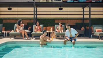 Outdoor pool, cabanas (surcharge)
