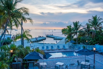Patio, balcany or terrace at Bayside Inn Key Largo