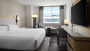 Premium bedding, down duvets, pillow-top beds, in-room safe