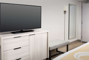 In-room safe, desk, blackout drapes, iron/ironing board
