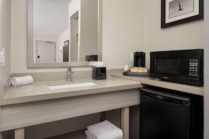 In-room safe, desk, blackout curtains, iron/ironing board