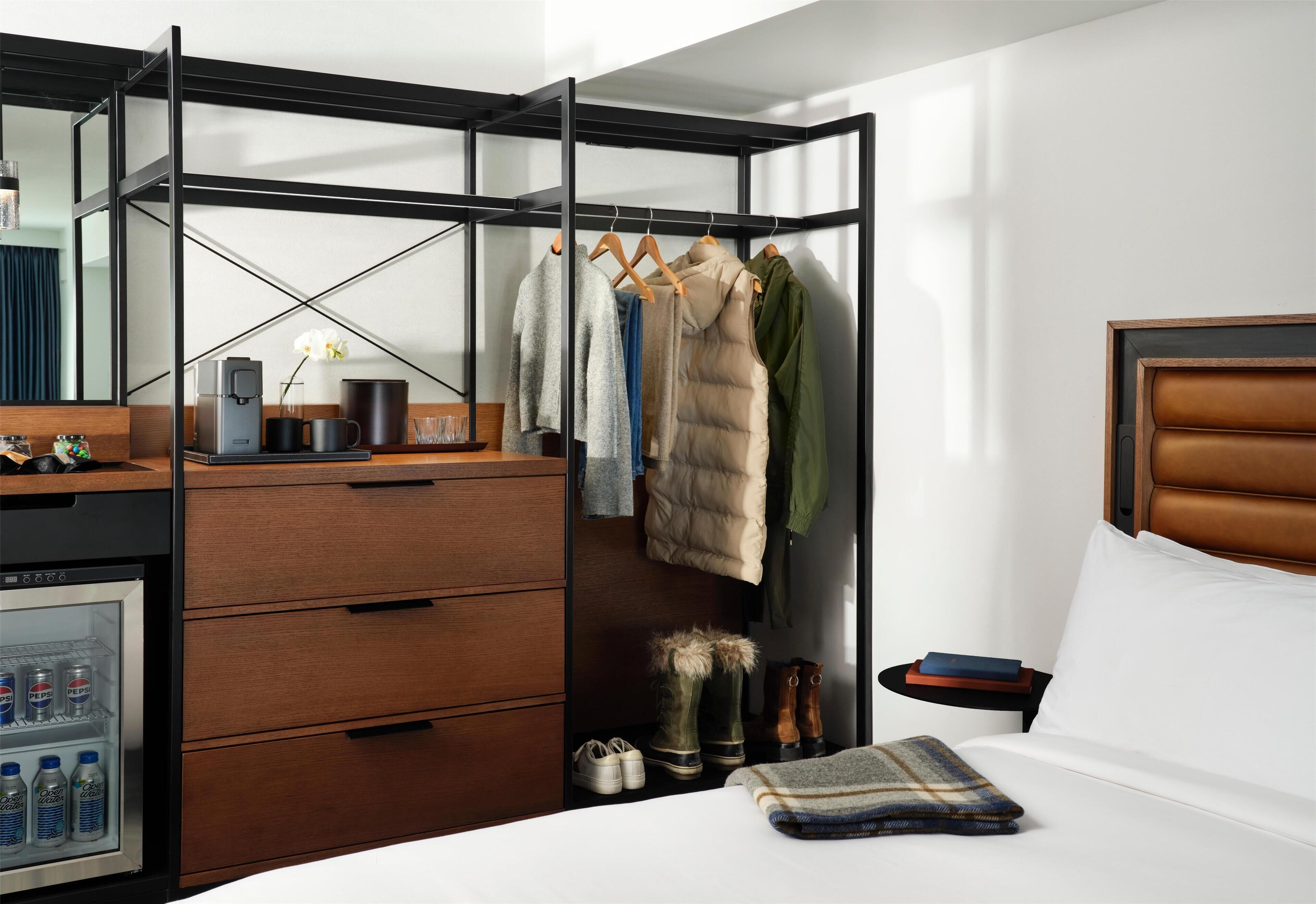 Premium bedding, in-room safe, desk, blackout curtains