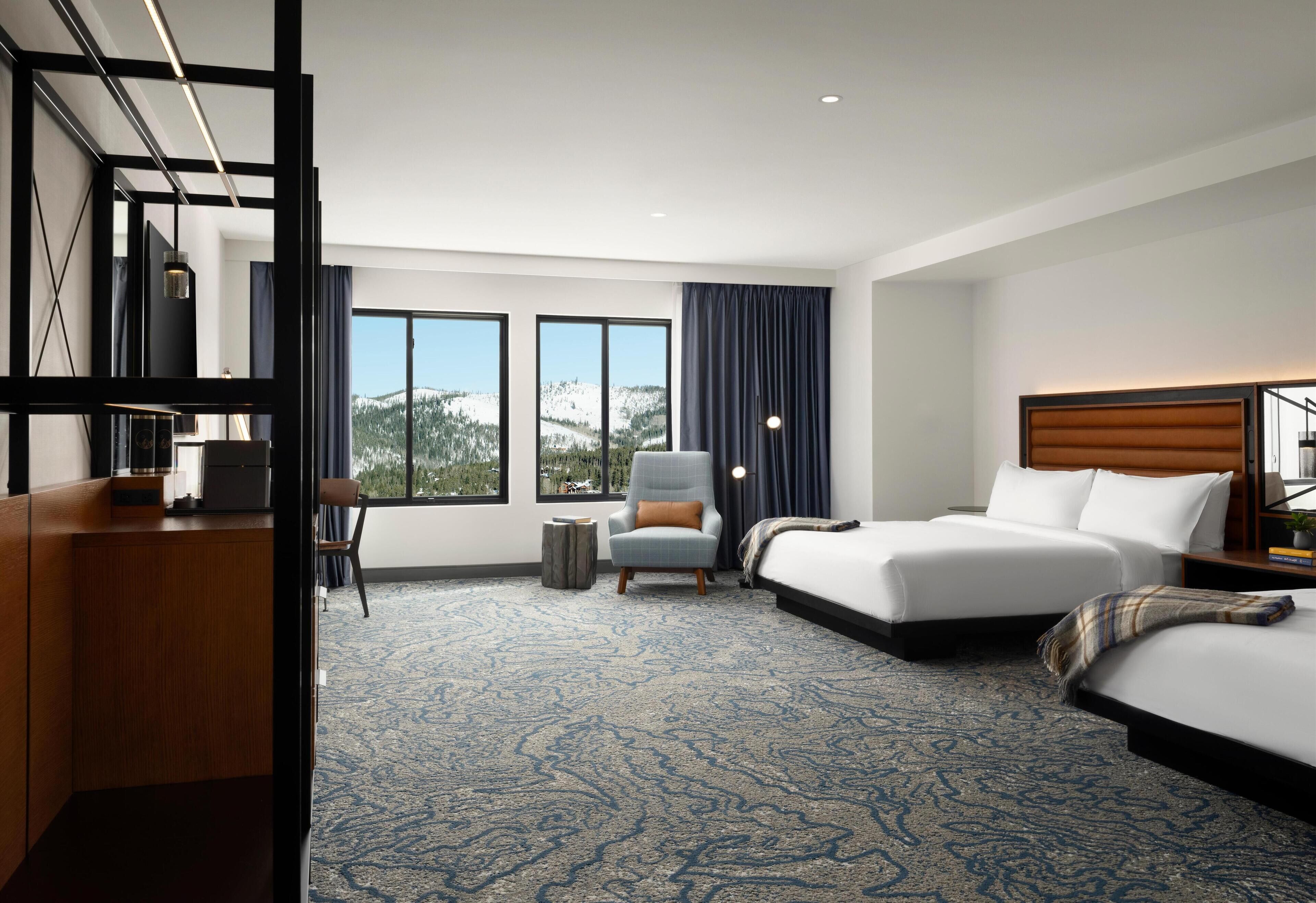 Premium bedding, in-room safe, desk, blackout curtains