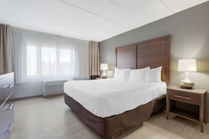 In-room safe, desk, laptop workspace, iron/ironing board