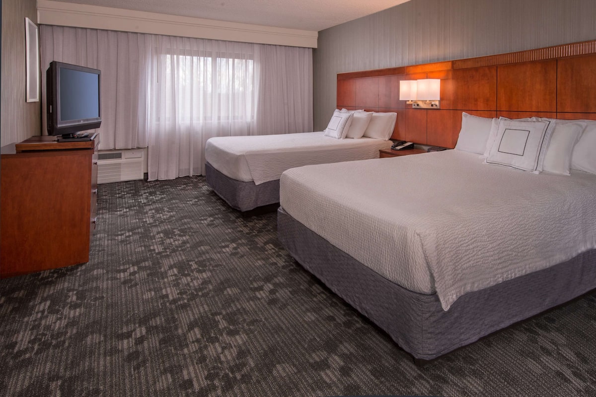 1 bilik tidur, peralatan tempat tidur premium, meja