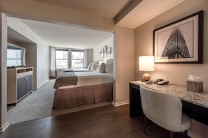 1 habitación y ropa de cama hipoalergénica