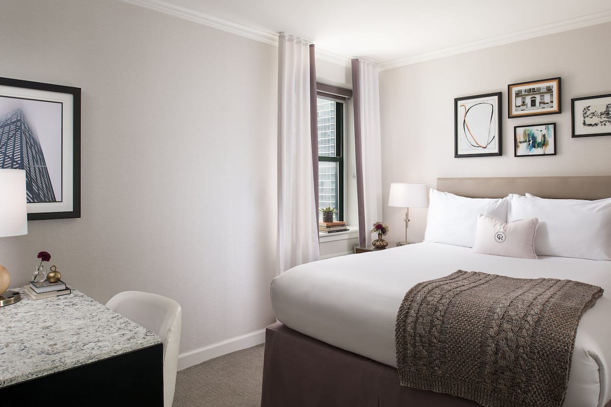 1 bedroom, hypo-allergenic bedding, in-room safe, desk