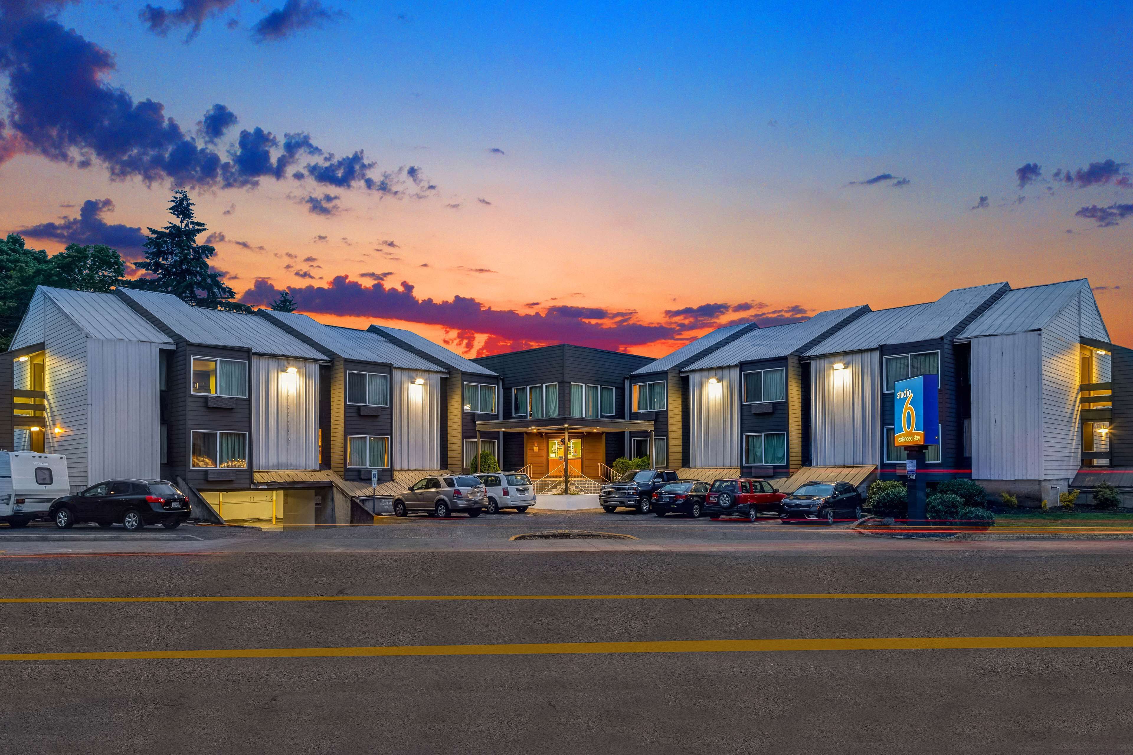 front of property – evening/night