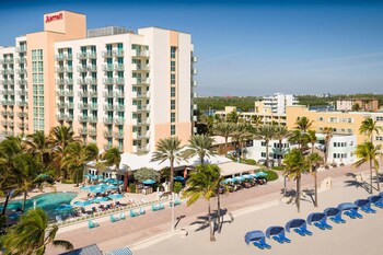 Hotel Exterior at Hollywood Beach Marriott