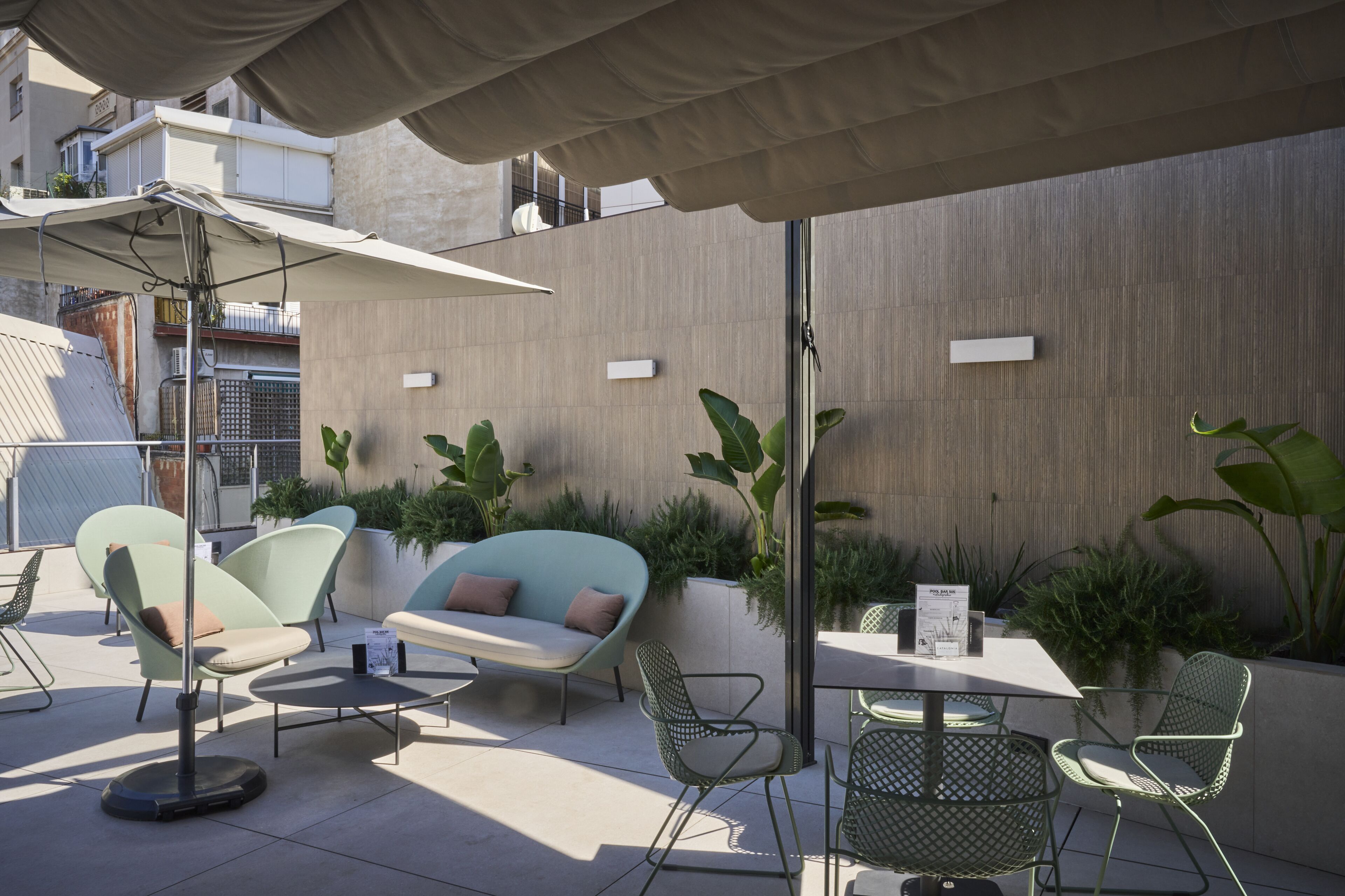 Lunsj og middag serveres