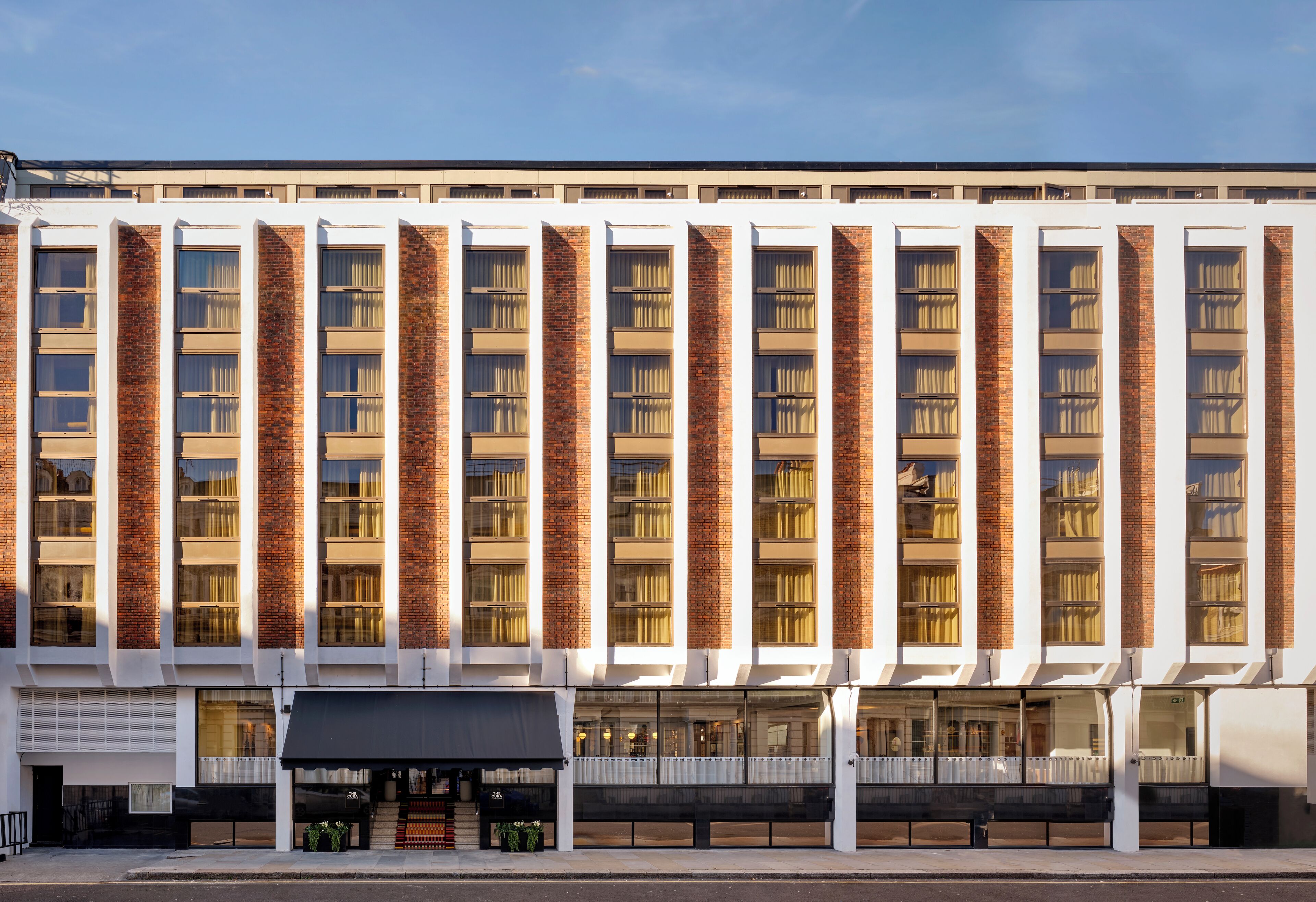 Majoituspaikan julkisivu