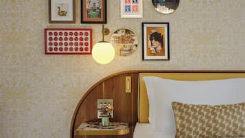 Literie hypoallergénique, coffres-forts dans les chambres, bureau