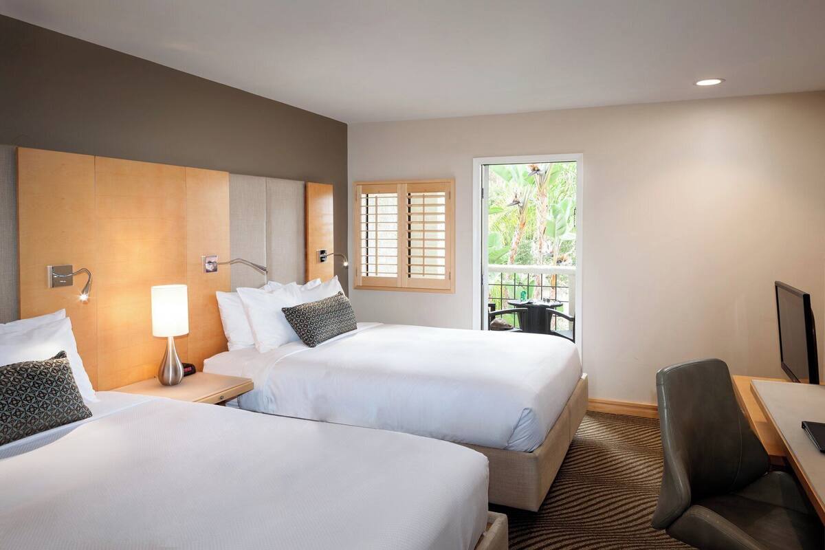 In-room safe, blackout curtains, iron/ironing board (on request)