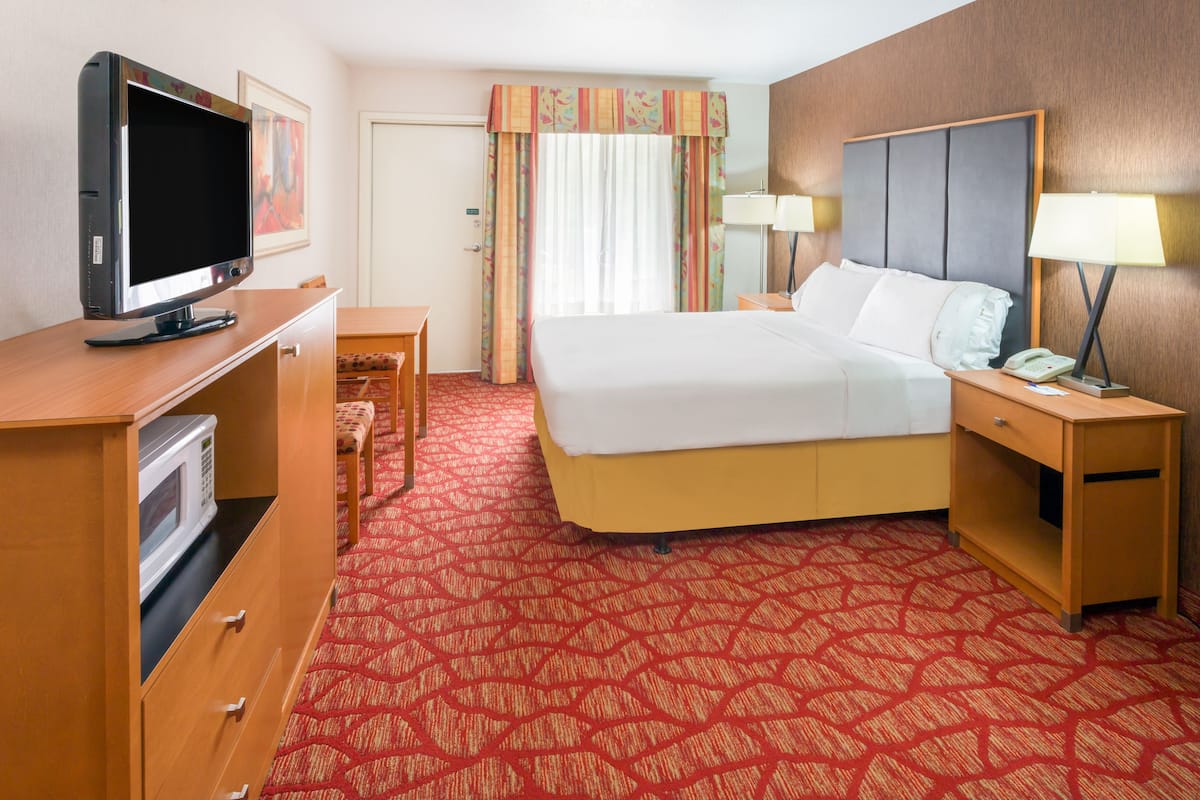 Room, 1 Queen Bed, Accessible (Communications, Roll-In Shower) | Desk, iron/ironing board, free cribs/infant beds, free WiFi