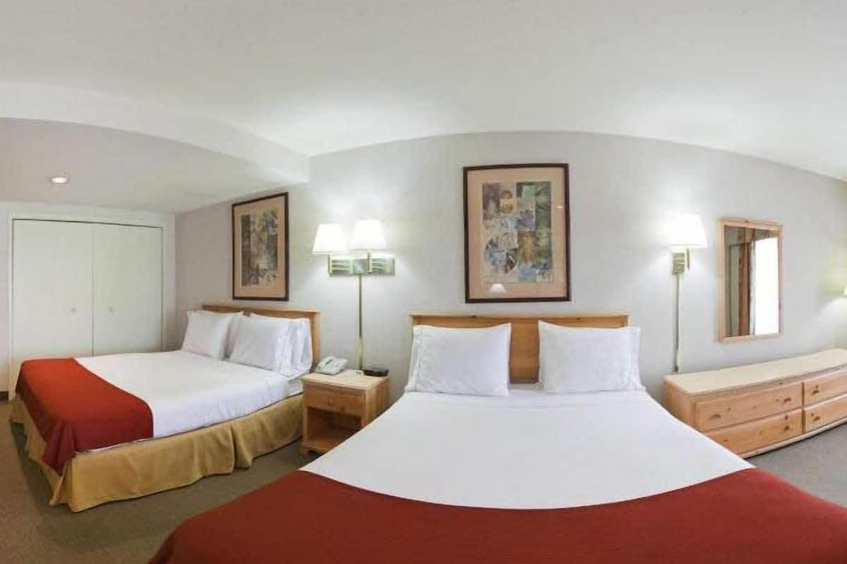 1 bedroom, desk, iron/ironing board, free cots/infant beds