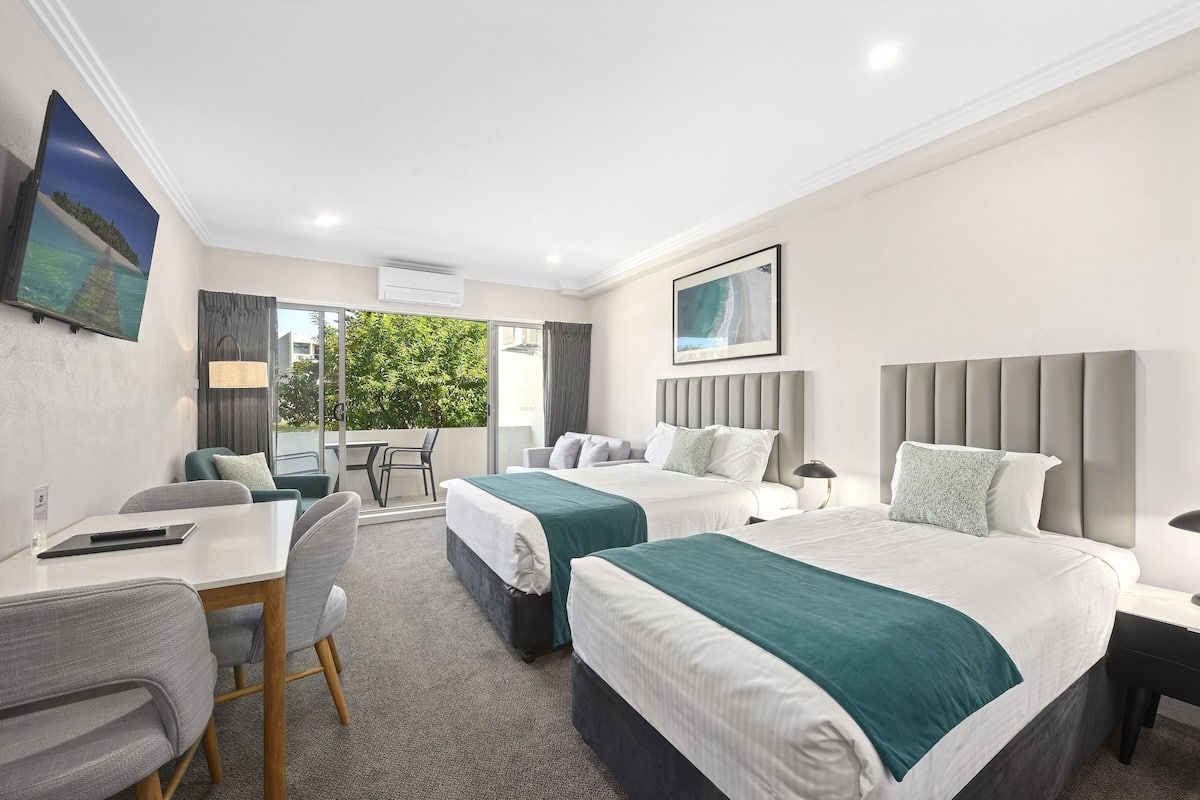 1 bedroom, Select Comfort beds, desk, iron/ironing board