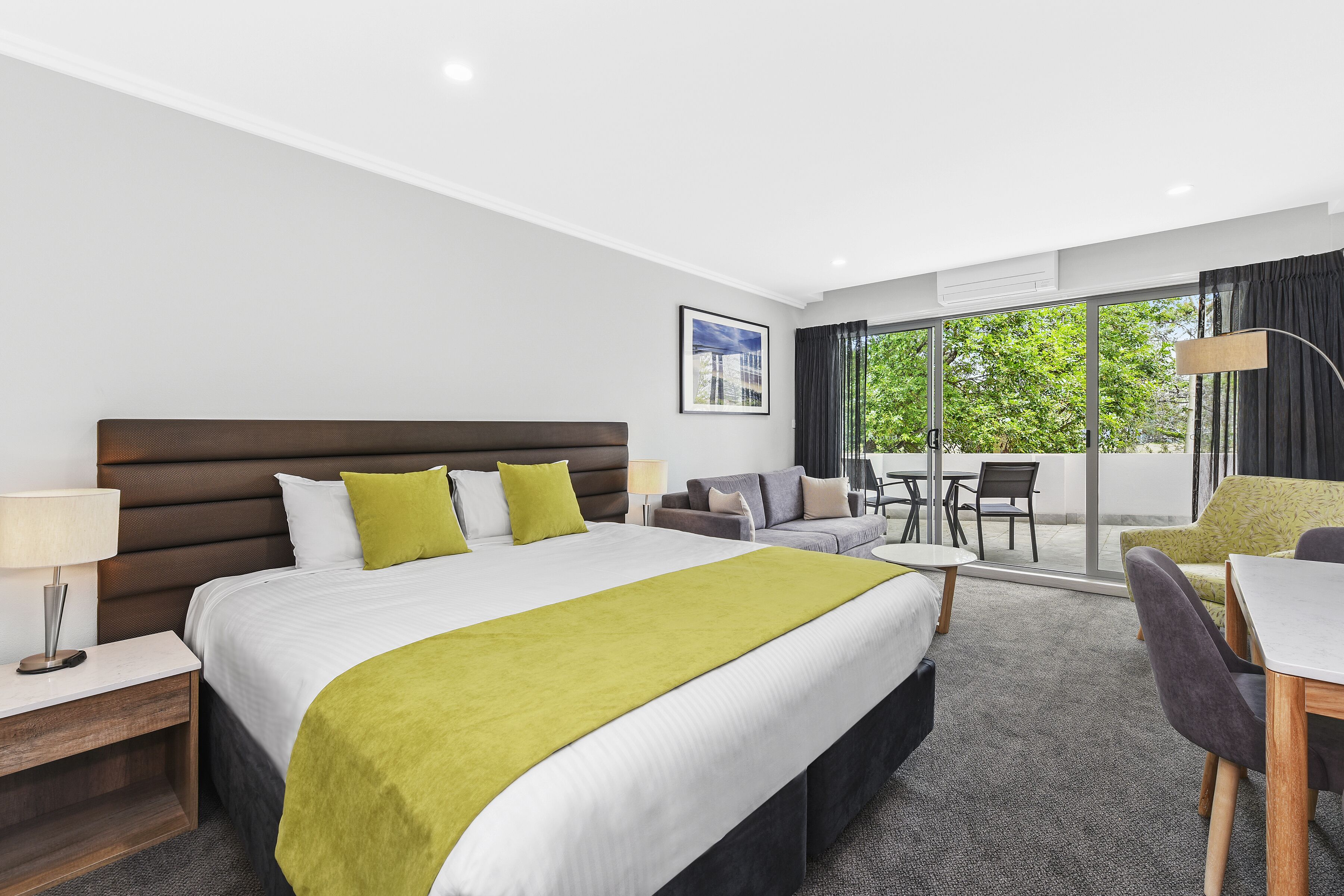 Superior Double Room, 1 King Bed, Balcony, River View | Select Comfort beds, desk, iron/ironing board, free WiFi