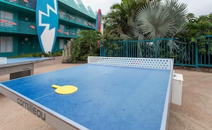 2 outdoor pools, pool umbrellas, sun loungers