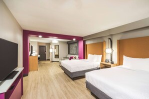 Deluxe Suite, Non Smoking (2 Queen Beds and 1 Sofa Bed) | Hypo-allergenic bedding, down comforters, desk, blackout drapes - La Quinta Inn & Suites by Wyndham Chattanooga-Hamilton Place (Chattanooga)