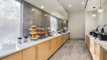 Free daily on-the-go breakfast