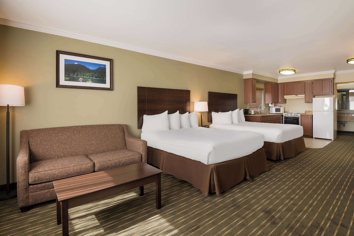 In-room safe, desk, blackout curtains, iron/ironing board