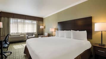 In-room safe, desk, blackout drapes, iron/ironing board