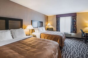Standaard kamer, 2 queensize bedden, niet-roken | Luxe beddengoed, een kluis op de kamer, individueel gemeubileerd