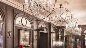 Sitteområde i lobbyen