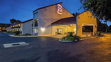 Front of property – evening/night