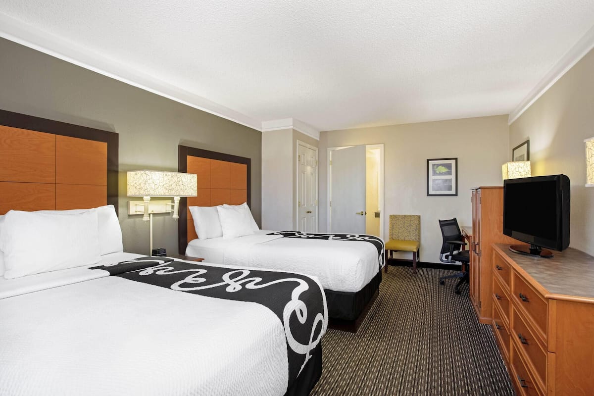Room, 2 Double Beds, Accessible, Non Smoking (Mobility, Roll-In Shower)