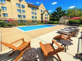 Seasonal outdoor pool
