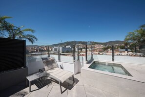 Premium Triple Room, Terrace (Pool) | Terrace/patio