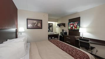 Deluxe Room, 1 King Bed, Non Smoking (First Floor) | Desk, laptop workspace, blackout drapes, cribs (free)