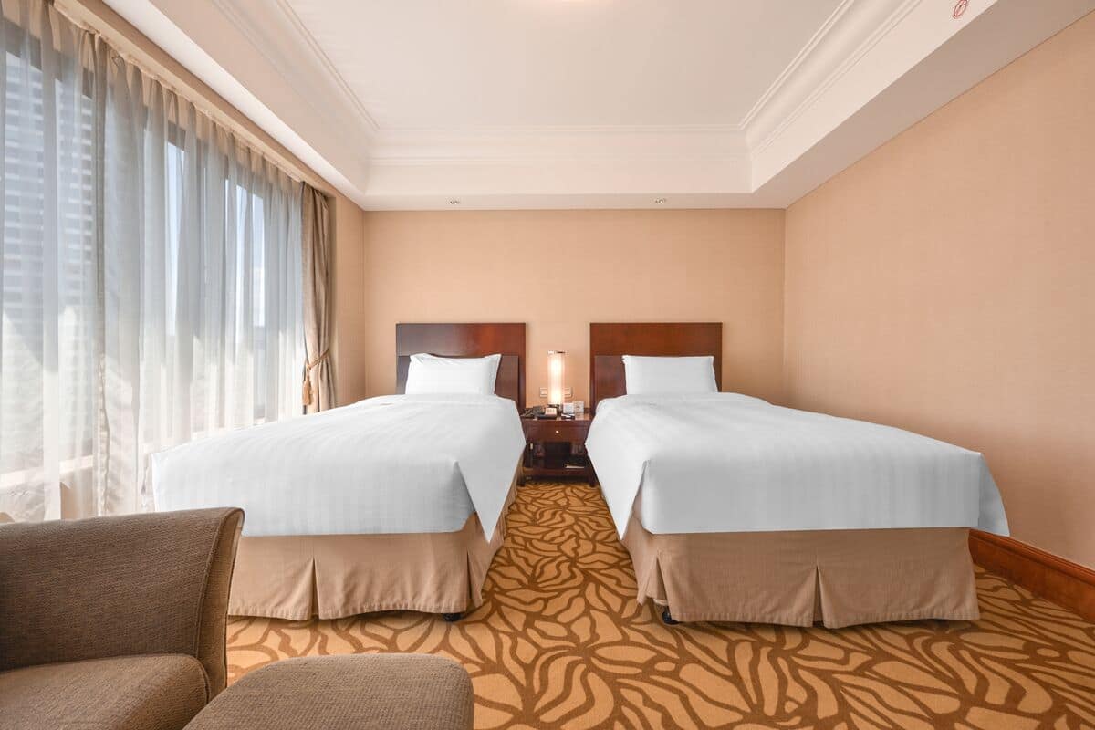 1 chambre, literie de qualité supérieure, couette en duvet d'oie
