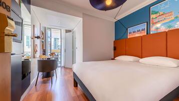 Standardzimmer, 1 Doppelbett | Hochwertige Bettwaren, Schreibtisch, Verdunkelungsvorhänge